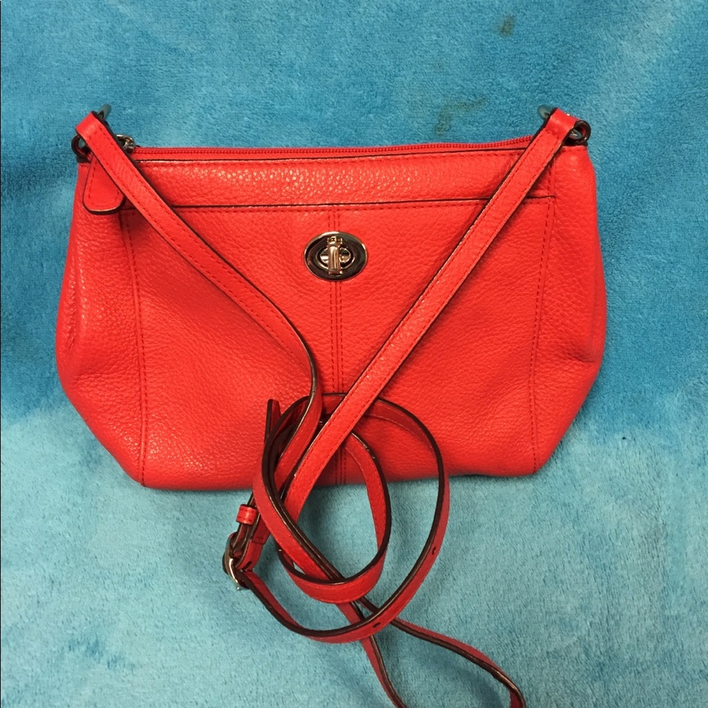 Coach Deep Coral Crossbody